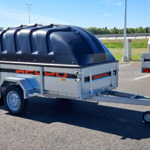 Kaanega kastihaagis 2.66x1.25m PLH